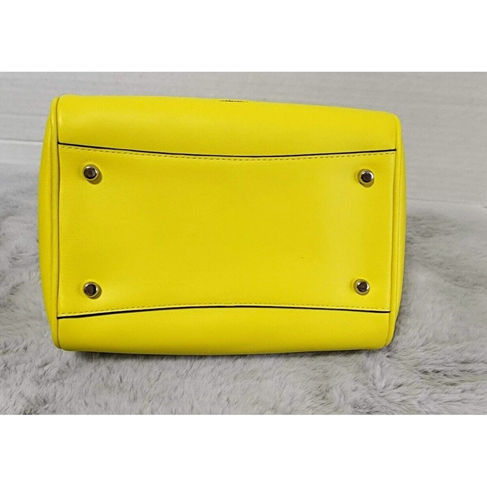 COACH X PEANUTS SNOOPY MINI SURREY YELLOW SATCHEL CROSSBODY LIMITED EDITION 100 - Picture 11 of 12
